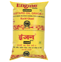 Engine Mustard Oil Kachi Ghani 1 Ltr